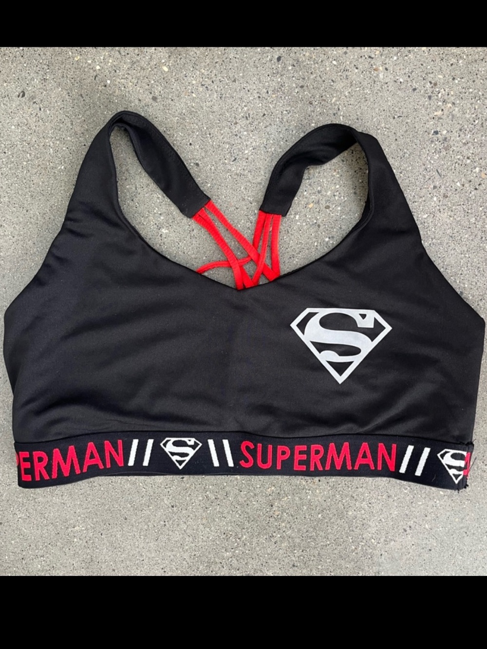Superman Sports Bra